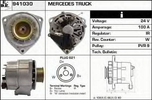 EDR 941030 - Генератор autospares.lv