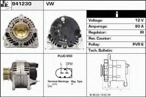 EDR 941230 - Генератор autospares.lv