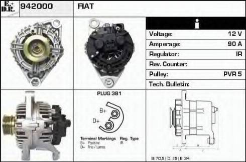 EDR 942000 - Генератор autospares.lv