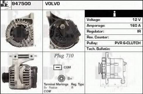 EDR 947500 - Генератор autospares.lv