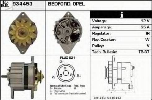 EDR 934453 - Генератор autospares.lv