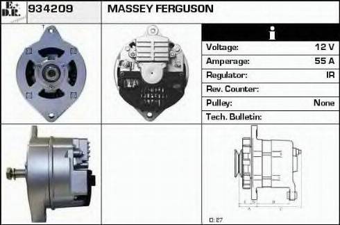 EDR 934209 - Генератор autospares.lv