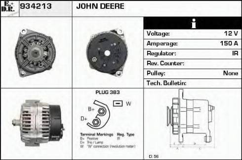 EDR 934213 - Генератор autospares.lv