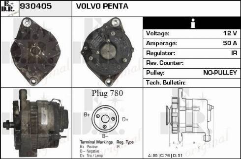 EDR 930405 - Генератор autospares.lv