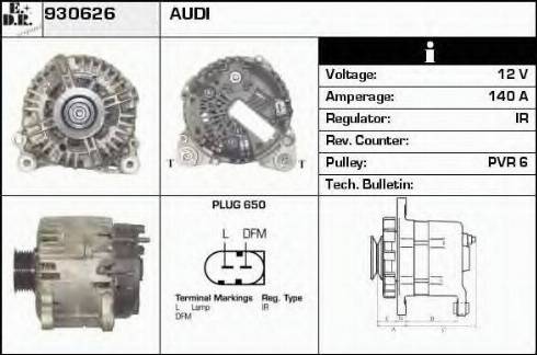 EDR 930626 - Генератор autospares.lv