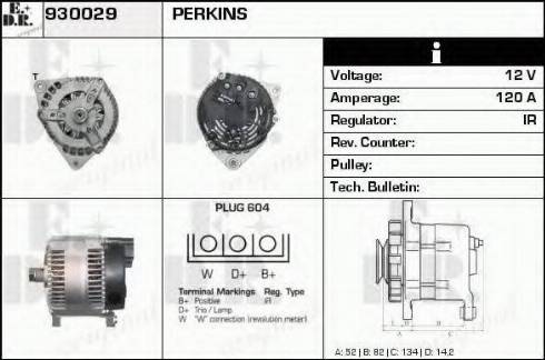 EDR 930029 - Генератор autospares.lv