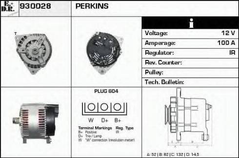 EDR 930028 - Генератор autospares.lv