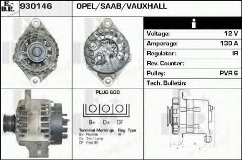 EDR 930146 - Генератор autospares.lv