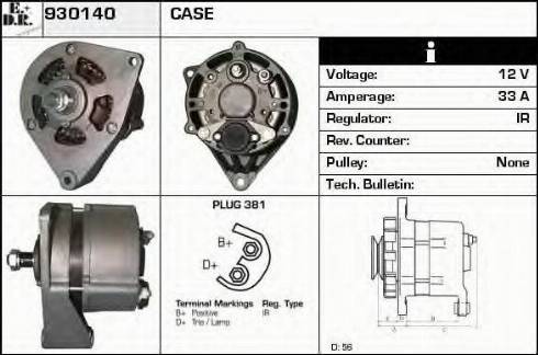 EDR 930140 - Генератор autospares.lv