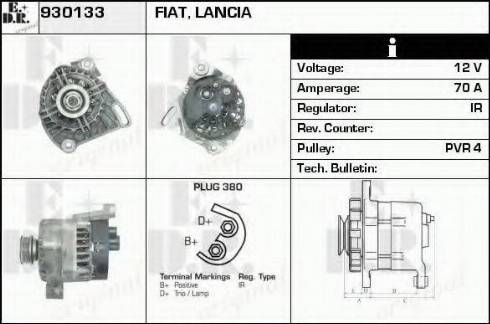 EDR 930133 - Генератор autospares.lv