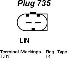 EDR WA28701 - Генератор autospares.lv