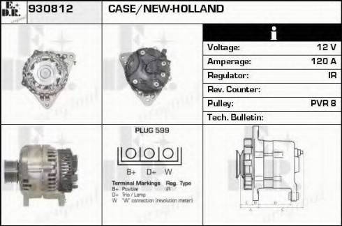 EDR 930812 - Генератор autospares.lv