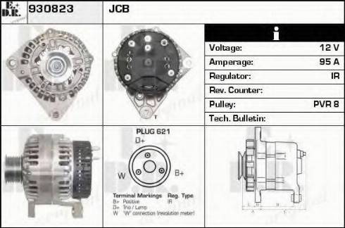 EDR 930823 - Генератор autospares.lv