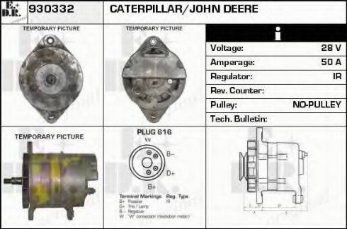 EDR 930332 - Генератор autospares.lv