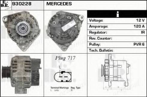 EDR 930228 - Генератор autospares.lv