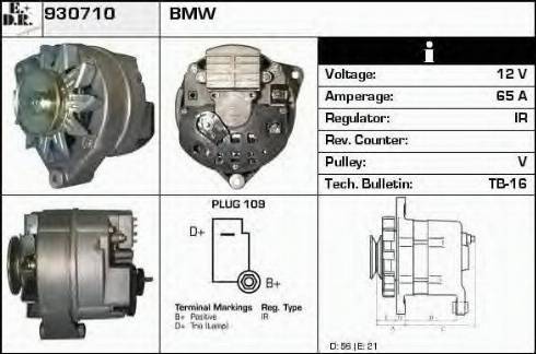 EDR 930710 - Генератор autospares.lv