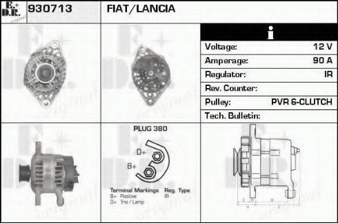 EDR 930713 - Генератор autospares.lv