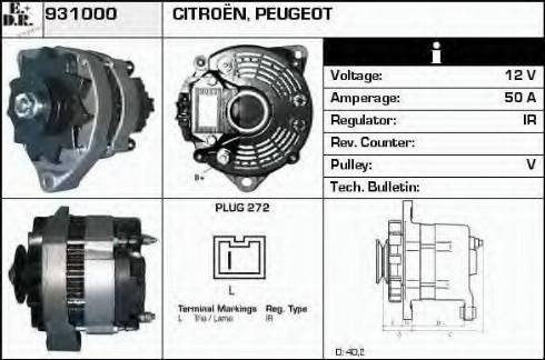 EDR 931000 - Генератор autospares.lv