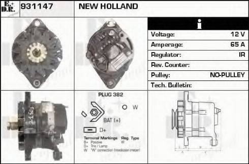 EDR 931147 - Генератор autospares.lv