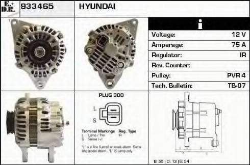 EDR 933465 - Генератор autospares.lv