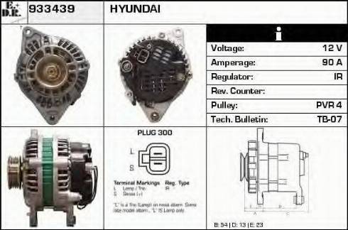 EDR 933439 - Генератор autospares.lv