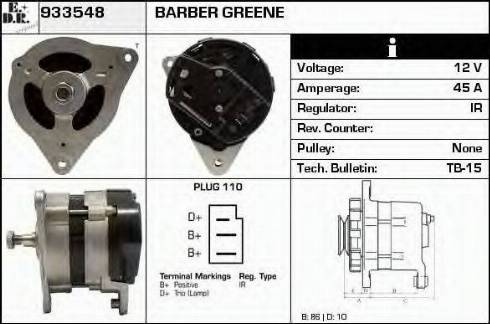 EDR 933548 - Генератор autospares.lv