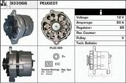 EDR 933066 - Генератор autospares.lv