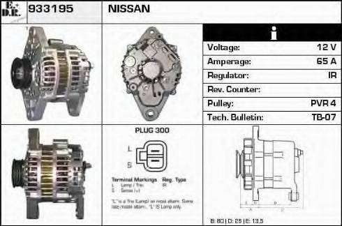 EDR 933195 - Генератор autospares.lv