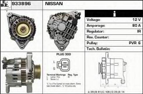 EDR 933896 - Генератор autospares.lv