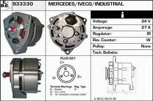 EDR 933330 - Генератор autospares.lv