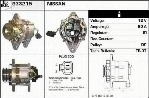 EDR 933215 - Генератор autospares.lv