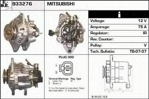 EDR 933276 - Генератор autospares.lv