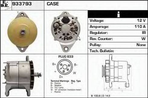 EDR 933793 - Генератор autospares.lv