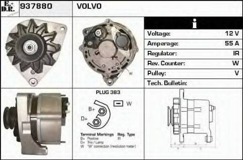 EDR 937880 - Генератор autospares.lv