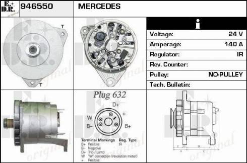 EDR 19092706 - Генератор autospares.lv