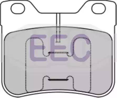 EEC BRP0917 - Тормозные колодки, дисковые, комплект autospares.lv