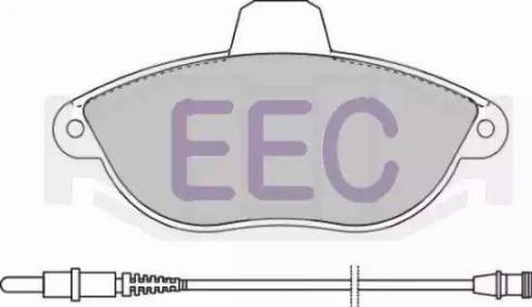 EEC BRP0935 - Тормозные колодки, дисковые, комплект autospares.lv