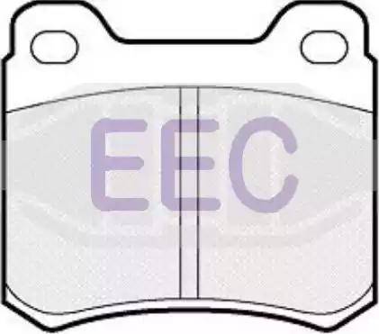 EEC BRP0405 - Тормозные колодки, дисковые, комплект autospares.lv