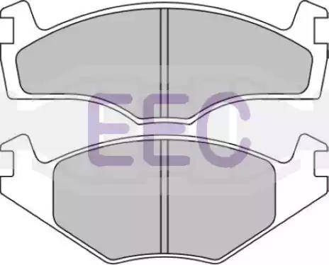 EEC BRP0855 - Тормозные колодки, дисковые, комплект autospares.lv