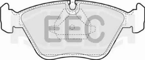 EEC BRP0596 - Тормозные колодки, дисковые, комплект autospares.lv