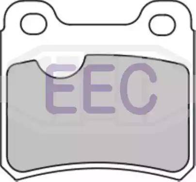 EEC BRP0597 - Тормозные колодки, дисковые, комплект autospares.lv