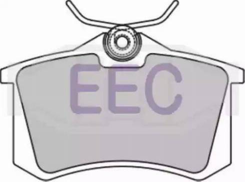 EEC BRP1020 - Тормозные колодки, дисковые, комплект autospares.lv