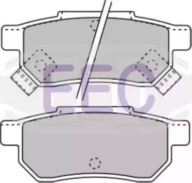 EEC BRP0611 - Тормозные колодки, дисковые, комплект autospares.lv