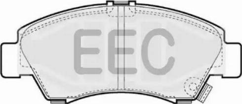 EEC BRP0816 - Тормозные колодки, дисковые, комплект autospares.lv