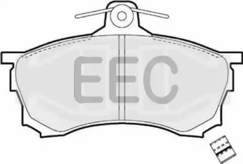 EEC BRP0879 - Тормозные колодки, дисковые, комплект autospares.lv