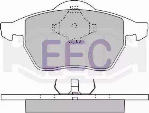 EEC BRP0875 - Тормозные колодки, дисковые, комплект autospares.lv