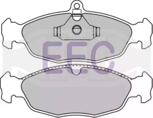 EEC BRP0730 - Тормозные колодки, дисковые, комплект autospares.lv