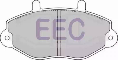 EEC BRP0729 - Тормозные колодки, дисковые, комплект autospares.lv