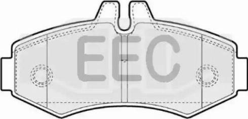 EEC BRP1074 - Тормозные колодки, дисковые, комплект autospares.lv