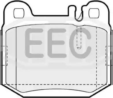 EEC BRP1193 - Тормозные колодки, дисковые, комплект autospares.lv